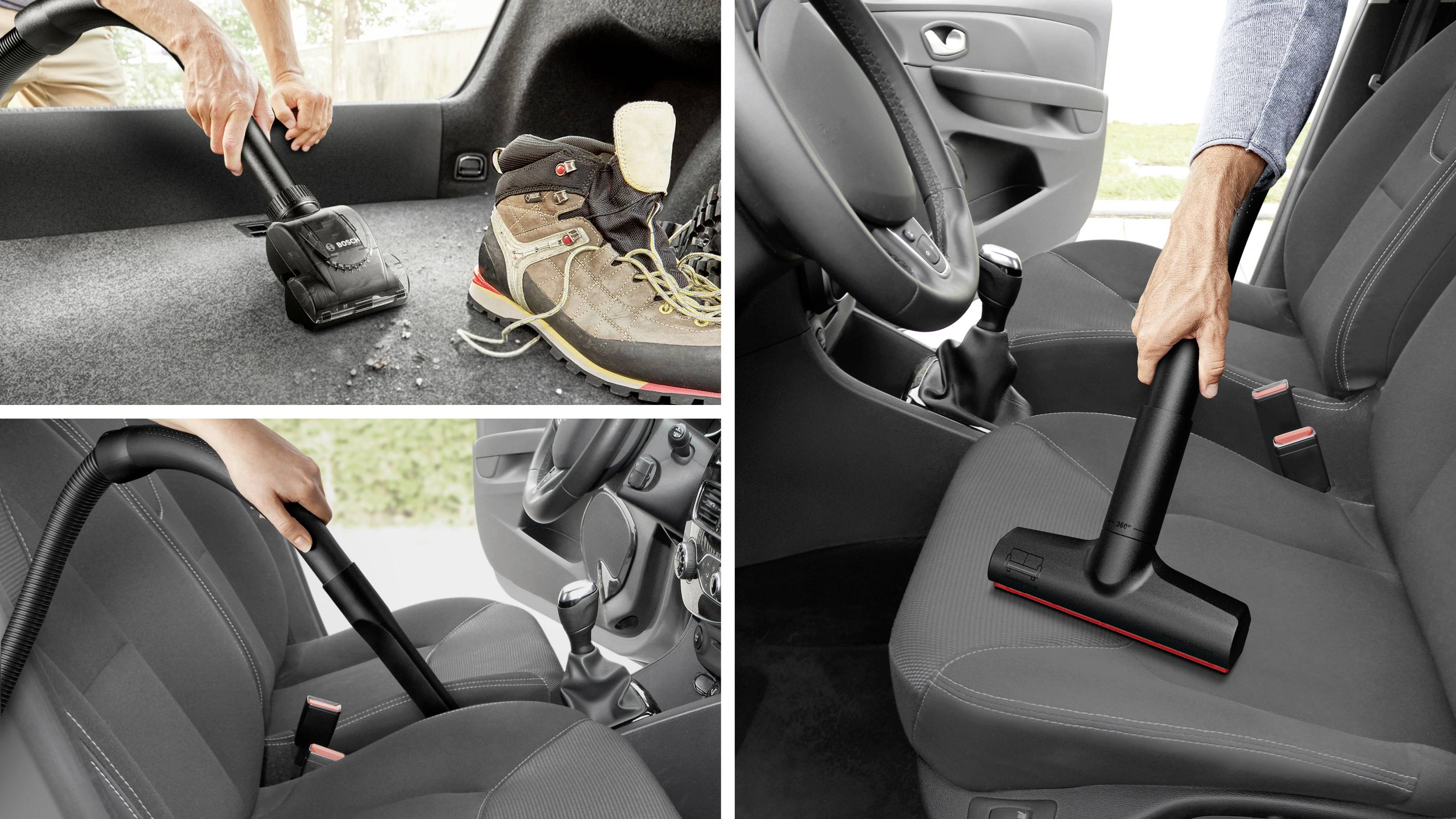 Bosch beutelloser Staubsauger Serie 4, rot Staubsauger ohne Beutel Beutellos