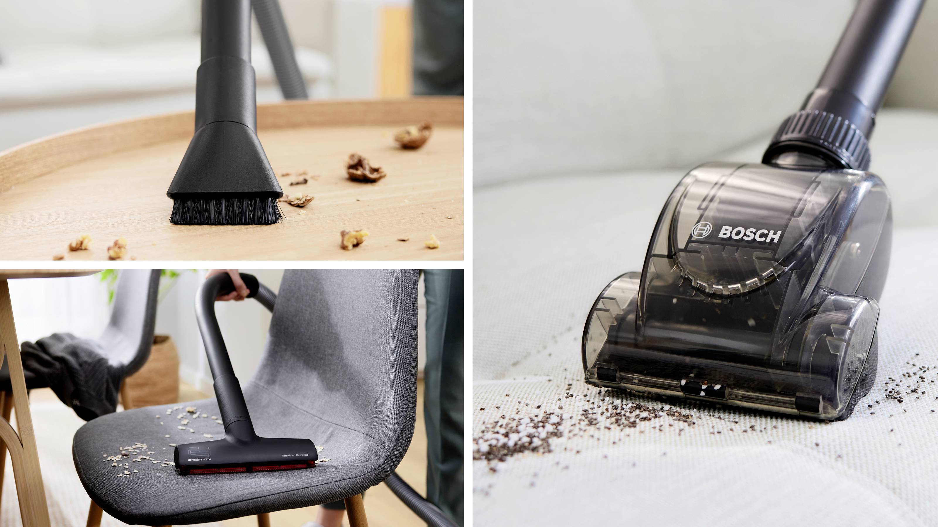 Bosch beutelloser Staubsauger Serie 4, rot Staubsauger ohne Beutel Beutellos