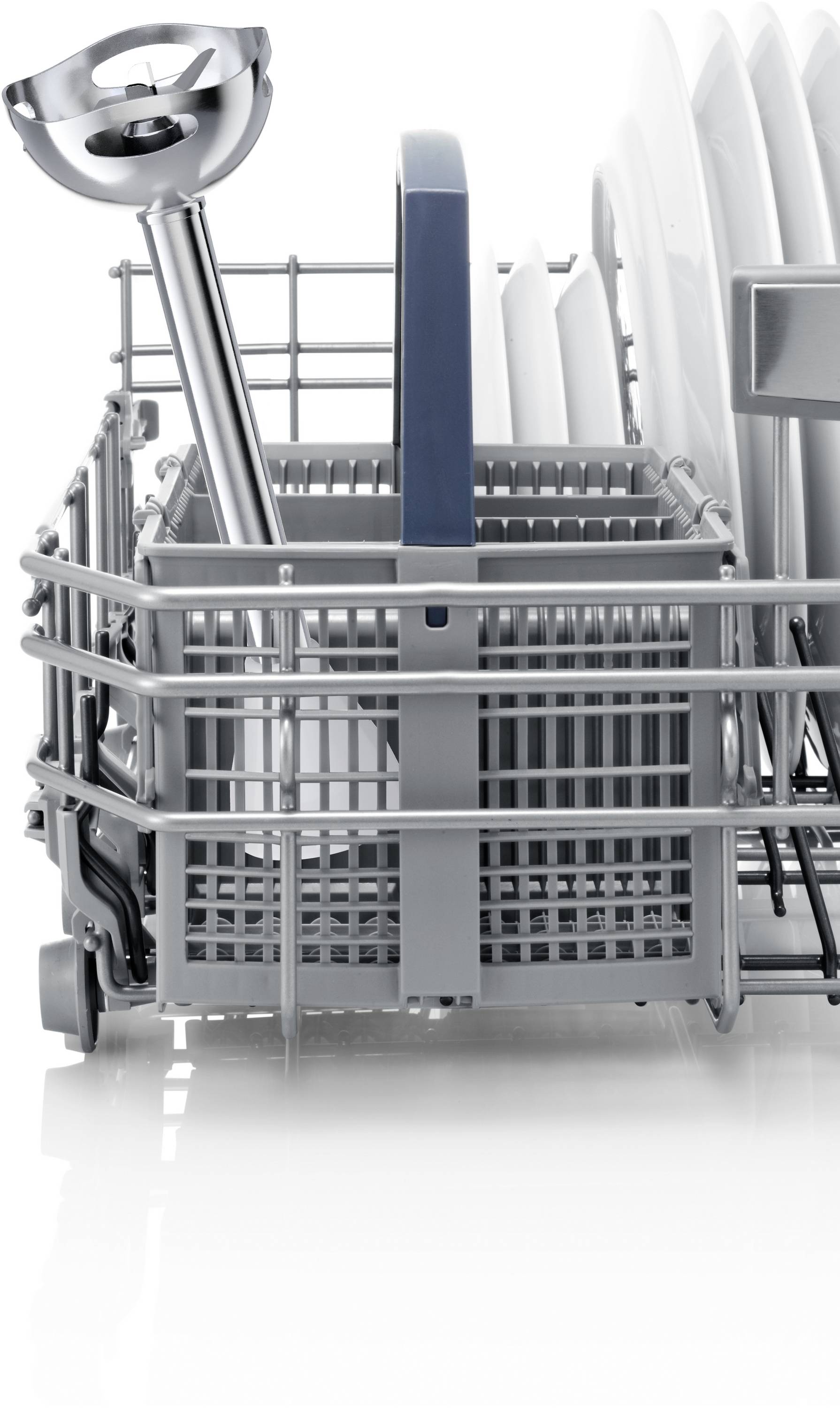 Bosch CleverMixx 400 Watt Metallfuß Stabmixer 400W Edelstahl, Weiß