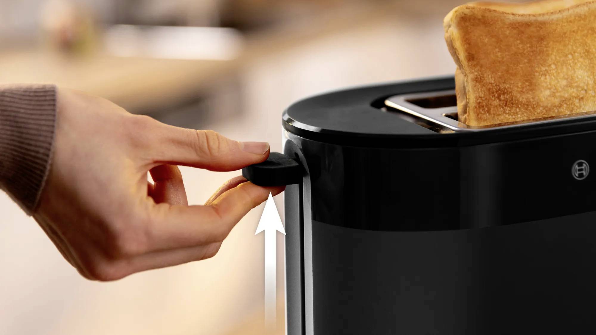 Bosch Kompakt Toaster MyMoment, schwarz Toaster Schwarz