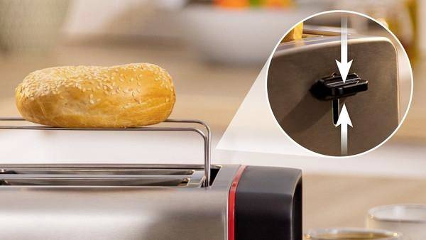 Bosch Kompakt Toaster MyMoment, Edelstahl Toaster Edelstahl