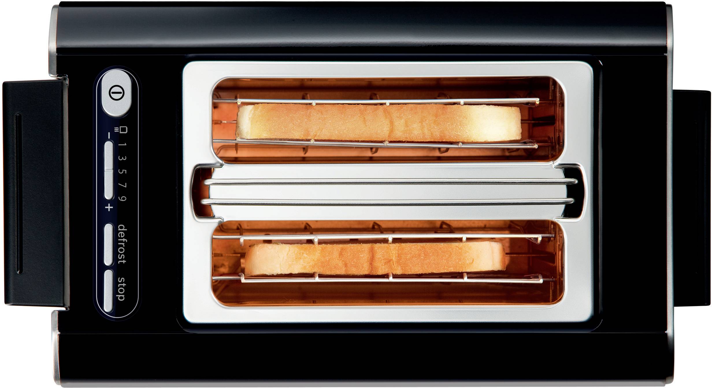 Bosch Kompakt Styline, schwarz Toaster Schwarz