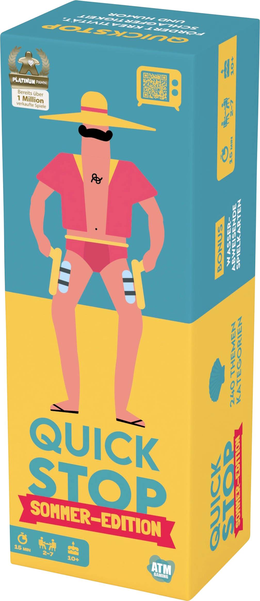 Quickstop - Das Buchstaben-Duell - Sommer-Edition QCKSTP-SMMR Anzahl Spieler (max.): 7