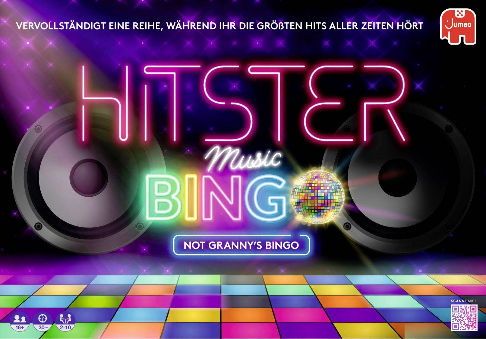 Jumbo Hitster Bingo 1110100383 Anzahl Spieler (max.): 10