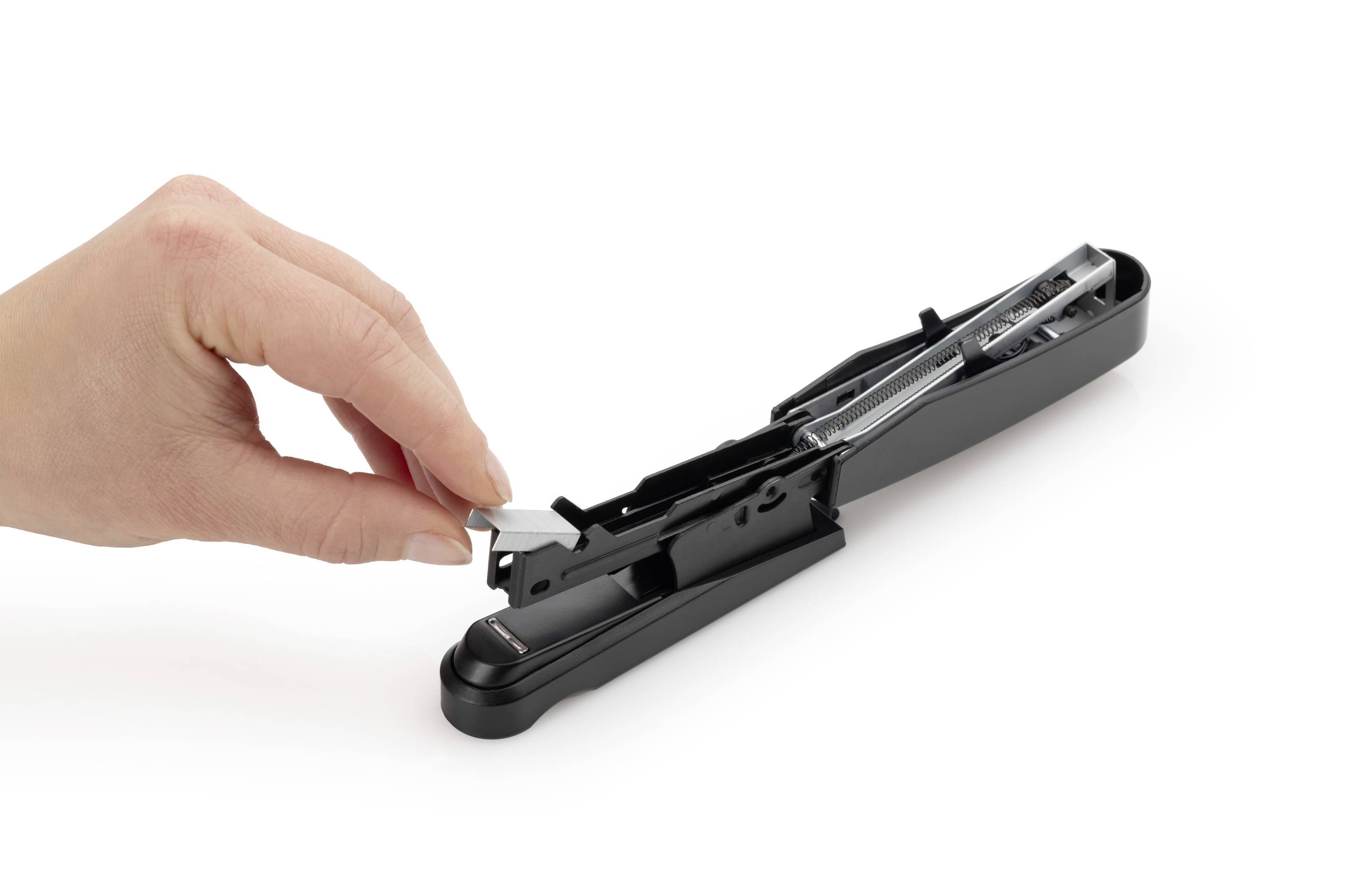 Novus Office NOVUS B10 FC PRO re+new schwarz 020-1958 Flachheftgerät Schwarz