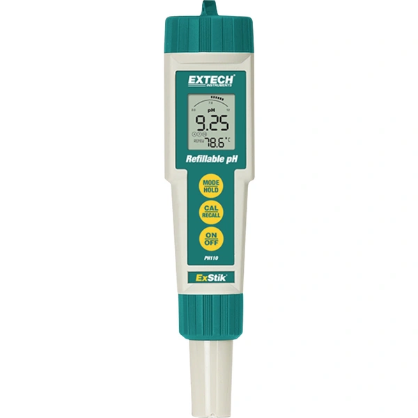 Extech PH110 pH-Messgerät pH-Wert, Temperatur Extech PH110 pH-Messgerät pH-Wert, Temperatur