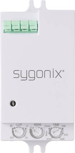Sygonix SY-6879924 Decke, Wand Präsenzmelder 180 °, 360 ° Relais Weiß