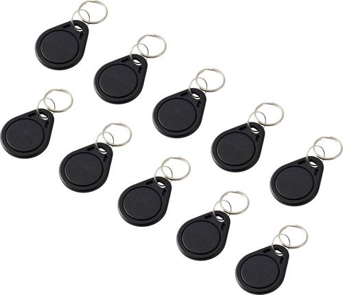 Sygonix SY-6879948 Transponder 10er Set MIFARE Schlüsselanhänger 13.56 MHz, überschreibbar