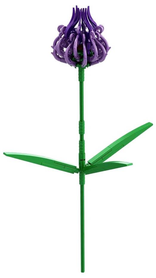 BRIXIES Plus Phyteuma lila Konstruktions-Set