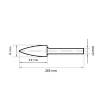 LUKAS-ERZETT HZB 0613.10 Z7 GSL.263 SDS-Polenus A100406131008SDS Stein-Spiralbohrer Gesamtlänge 263mm 1St. LUKAS-ERZETT HZB 0613.10 Z7 GSL.263 SDS-Polenus A100406131008SDS Stein-Spiralbohrer Gesamtlänge 263mm 1St.