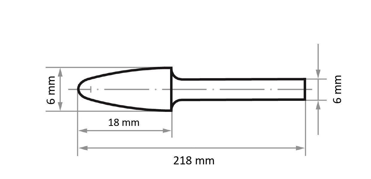 LUKAS-ERZETT A10100618608200 Rundkantenfräser