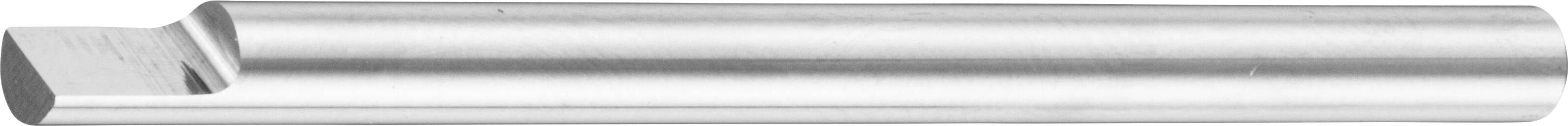 Ein zylindrischer Metallschneider mit einer scharfen, abgeschrägten Kante, der typischerweise zum Bearbeiten oder Formen von Materialien verwendet wird.