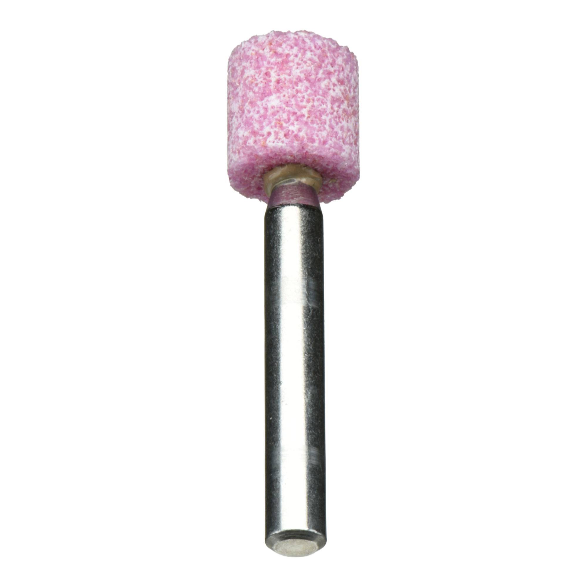 LUKAS-ERZETT A200001313602 Schleifstift ZY Zylinderform für Stahl/Stahlguss 13x13mm Schaft 6mm | Edelkorund Korn 46 20St.