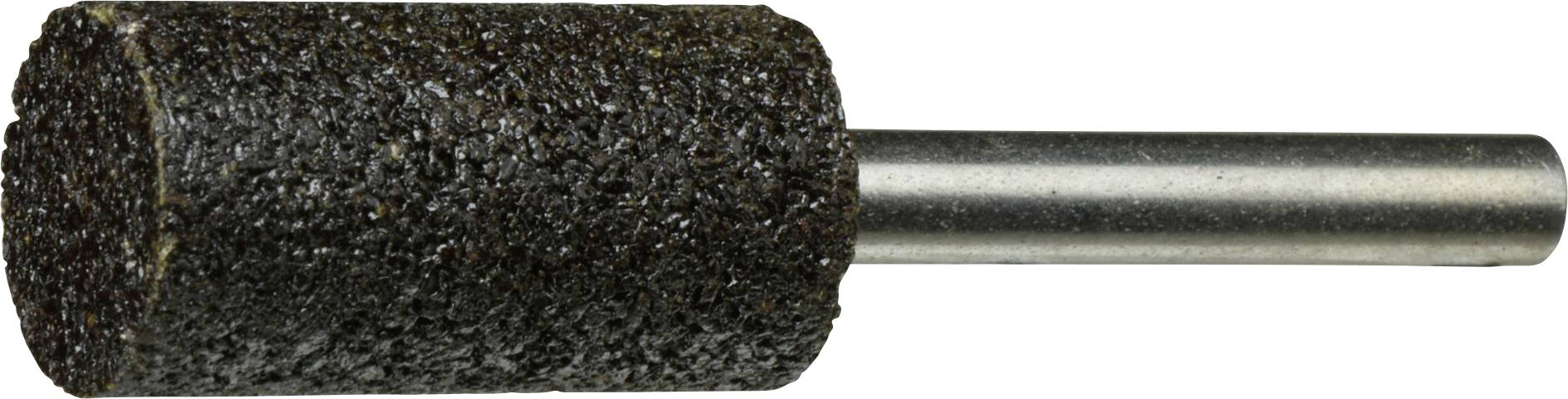 Eine zylindrische Schleifpapiertrommel mit einer Metallachse, die zum Schleifen und Formen von Materialien in Elektrowerkzeugen verwendet wird.