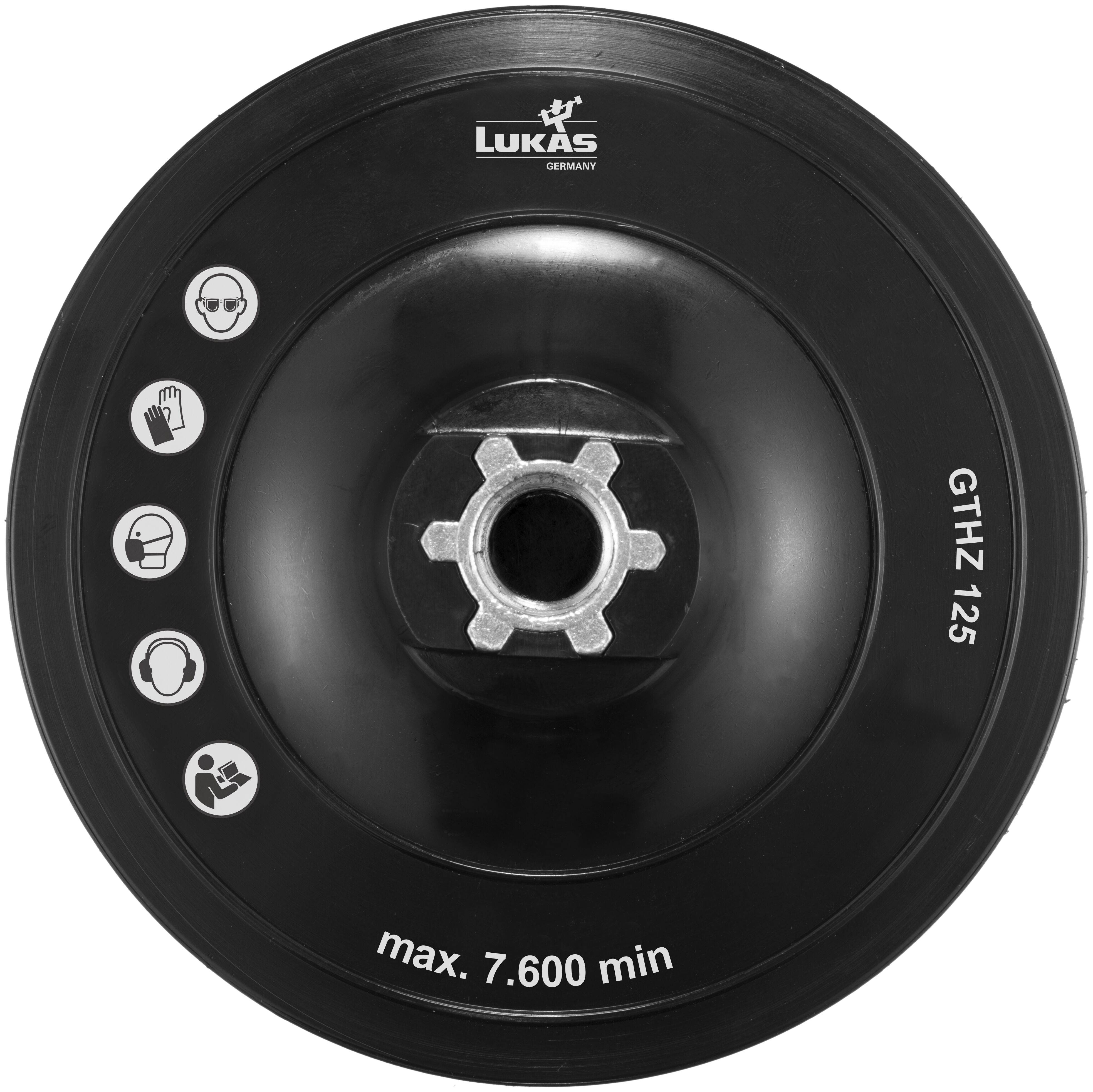 LUKAS-ERZETT A25041151402 Werkzeugaufnahme GTHZ für Vliesscheiben Ø 115mm mit M14-Gewinde 1St.