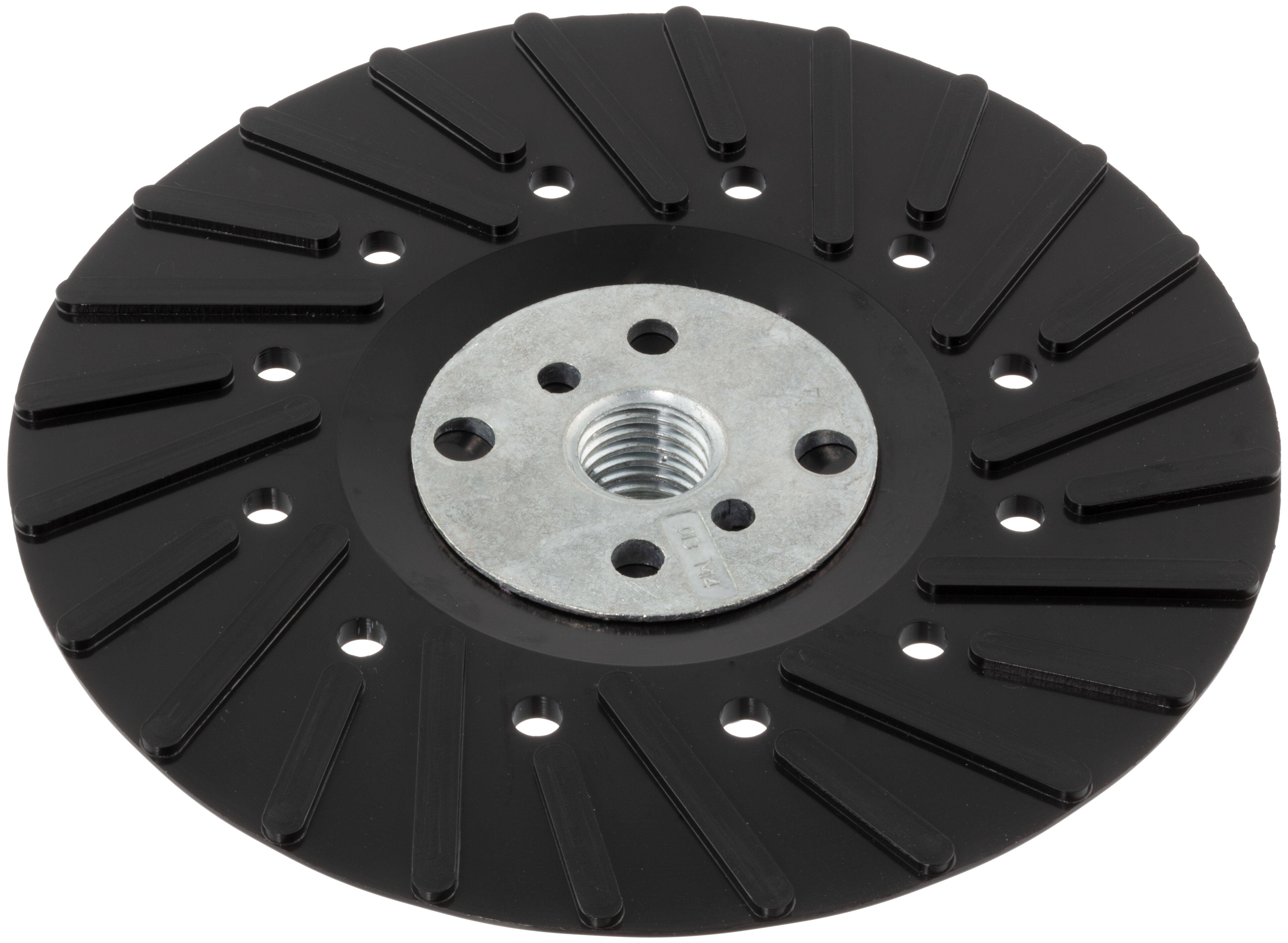 LUKAS-ERZETT A38311251002 Stützteller STF für Fiberscheiben Ø 125mm mit M14-Gewinde | mit Kühlrippen 1St.