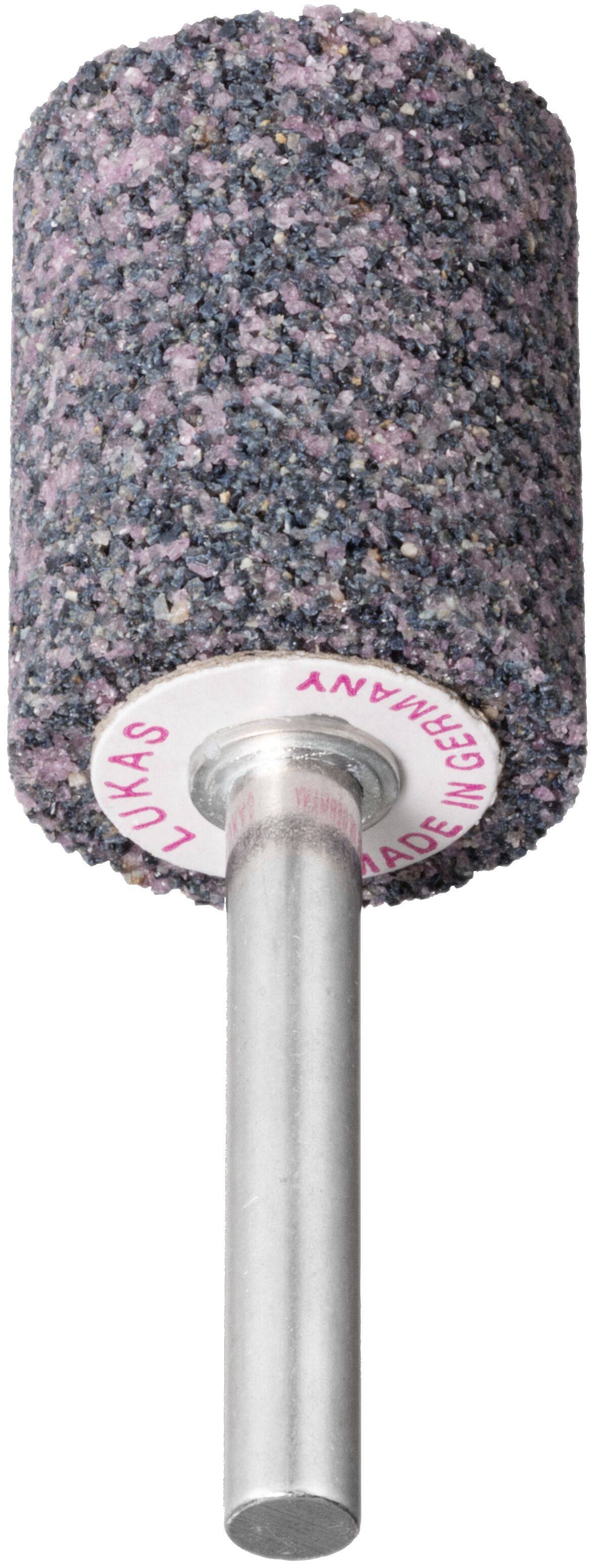 LUKAS-ERZETT A200002532616 Schleifstift ZY Zylinderform für Stahl/Stahlguss 25x32mm Schaft 6mm | Korn 36 20St.