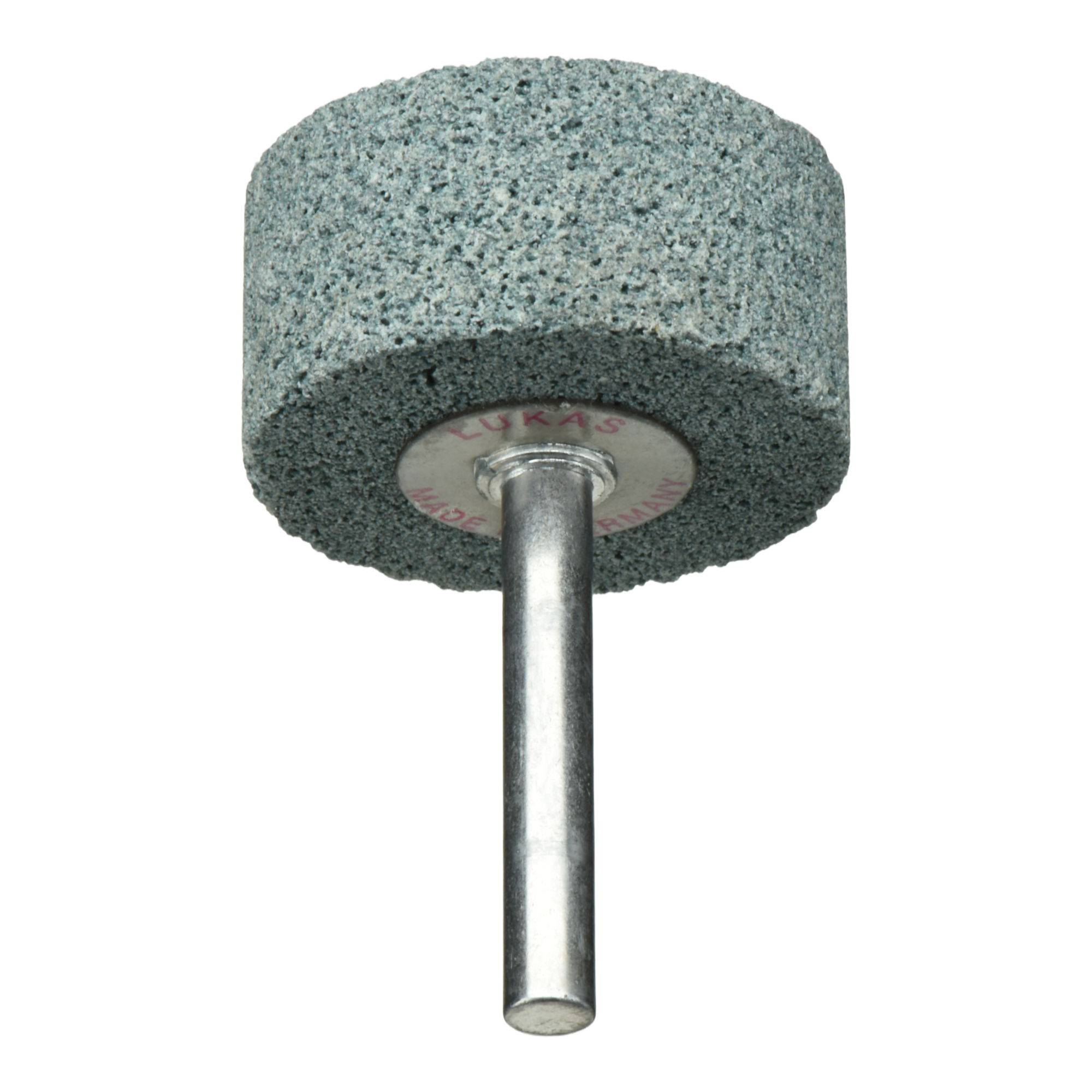 LUKAS-ERZETT A200004020618A Schleifstift ZY Zylinderform für Alu 40x20mm Schaft 6mm | Korn 80 20St.