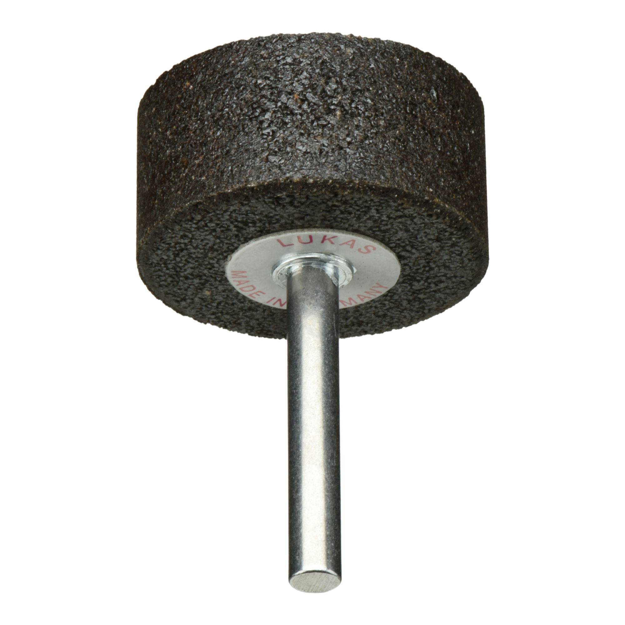 LUKAS-ERZETT A200004020627 Schleifstift ZY Zylinderform für Werkzeugstähle 40x20mm Schaft 6mm | Korn 24hart 20St.