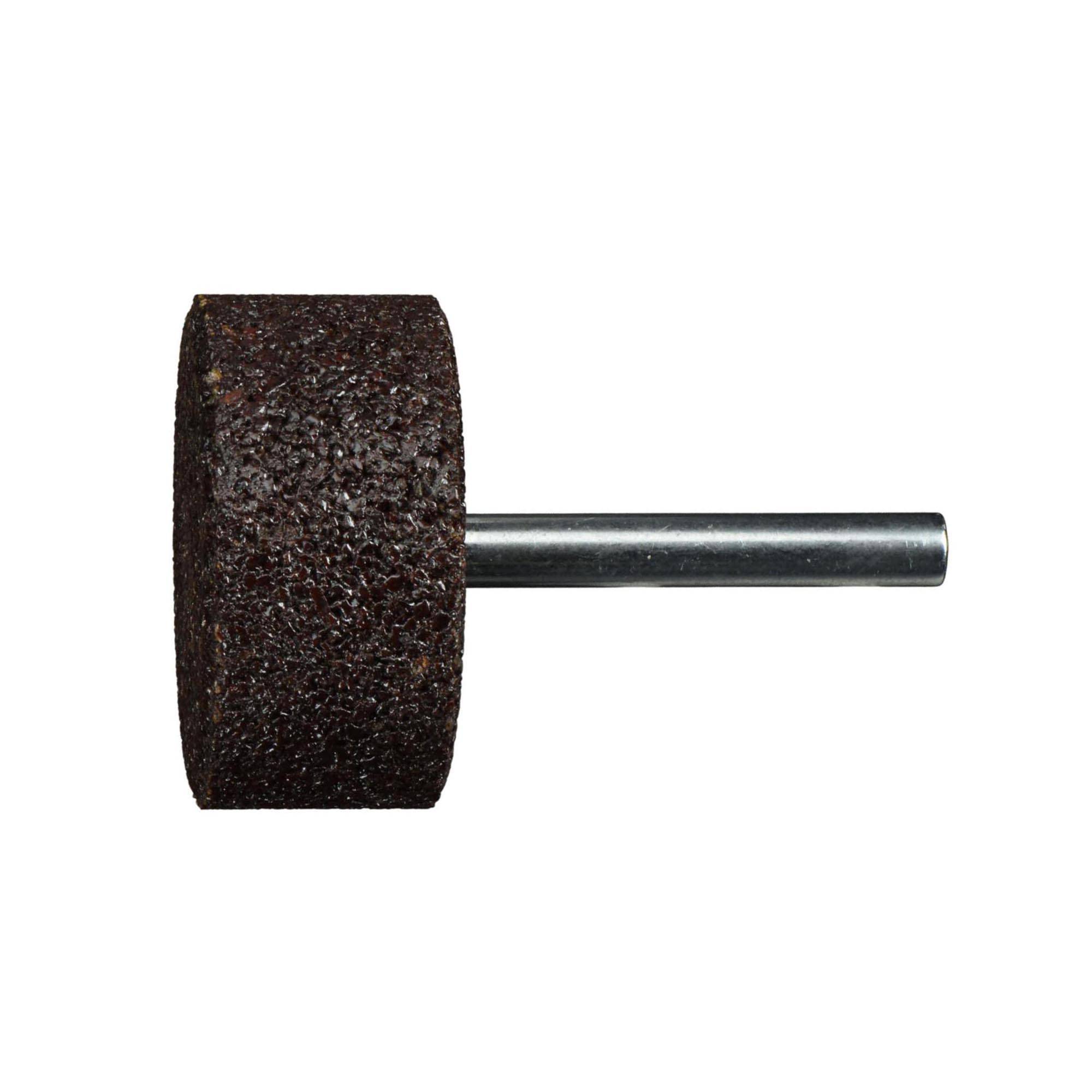 LUKAS-ERZETT A200004020627W Schleifstift ZY Zylinderform für Werkzeugstähle 40x20mm Schaft 6mm | Korn 24 weich 20St.