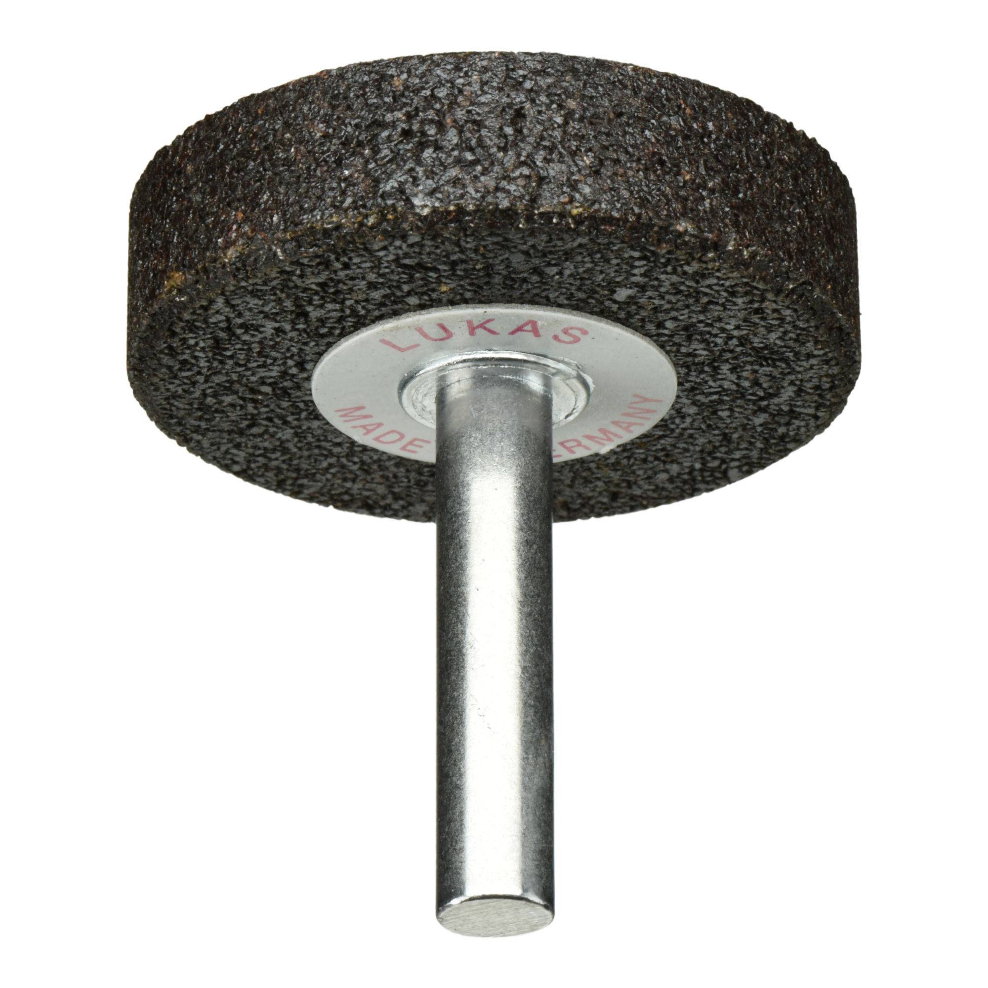 LUKAS-ERZETT A200005013827 Schleifstift ZY Zylinderform für Werkzeugstähle 50x13mm Schaft 8mm | Korn 24hart 20St.