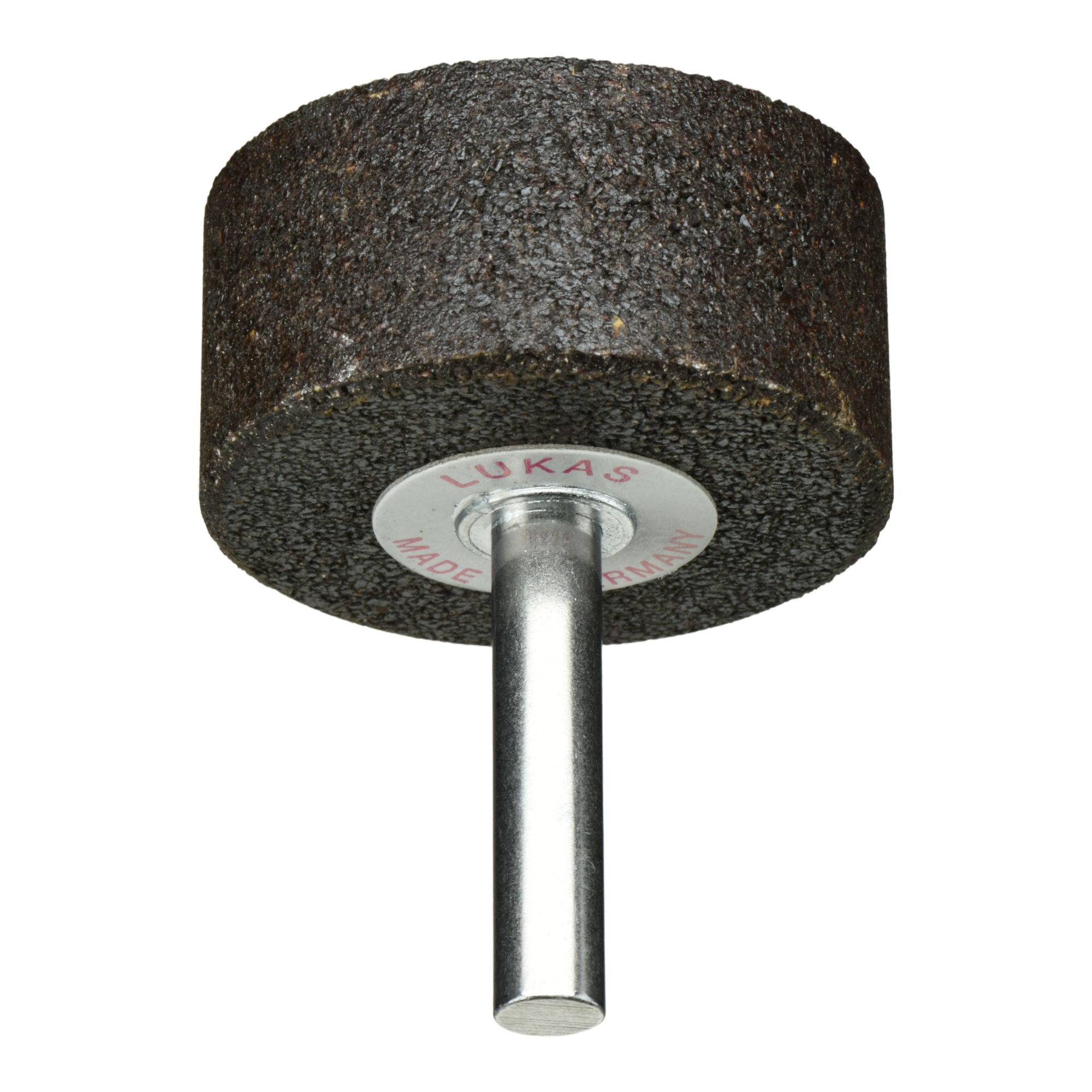 LUKAS-ERZETT A200005025827 Schleifstift ZY Zylinderform für Werkzeugstähle 50x25mm Schaft 8mm | Korn 24hart 20St.