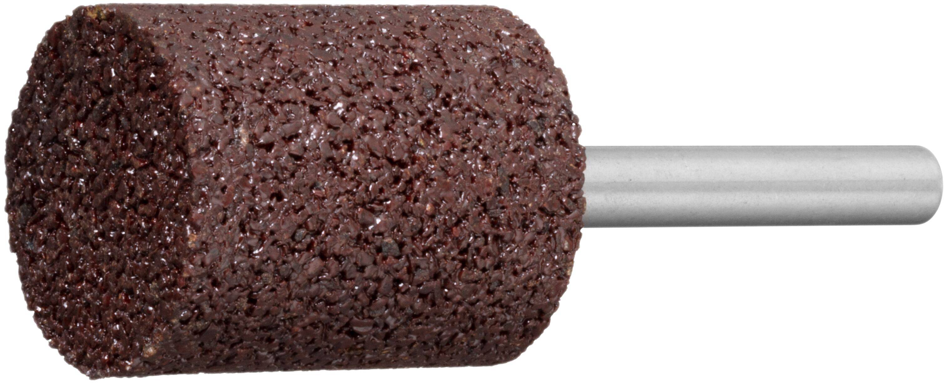 LUKAS-ERZETT A201302506627 Schleifstift ZY2 Zylinderform für Werkzeugstähle 25x6mm Schaft 6mm | Korn 24 weich 20St.