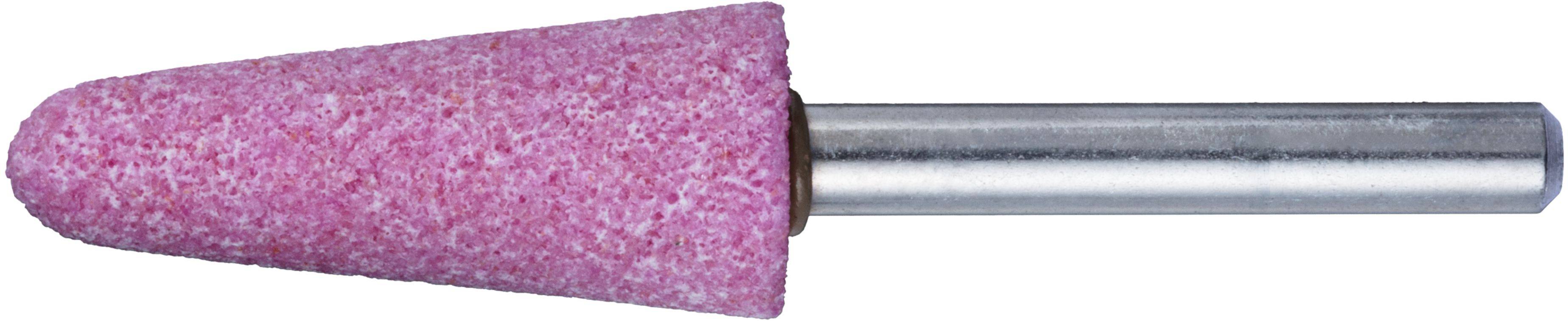 LUKAS-ERZETT A201501640602 Schleifstift KE Rundkegelform für Stahl/Stahlguss 16x40mm Schaft 6mm | Edelkorund Korn 46 20St.
