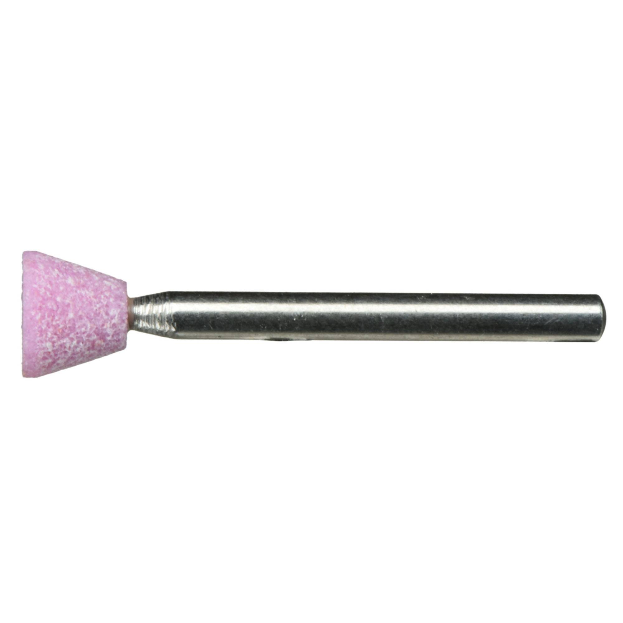 LUKAS-ERZETT A202900012302 Schleifstift D12 Konus für Stahl/Stahlguss 4x7mm Schaft 3mm | Edelkorund Korn 80 20St.