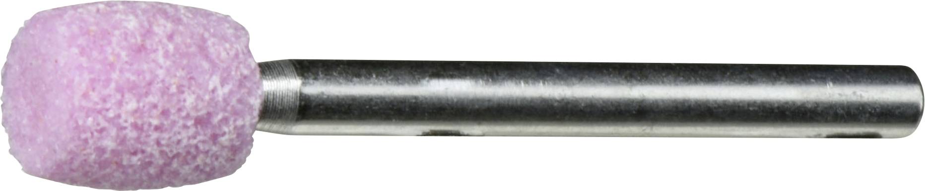 LUKAS-ERZETT A202900018302 Schleifstift D18 Sonderform für Stahl/Stahlguss 7x8mm Schaft 3mm | Edelkorund Korn 80 20St.