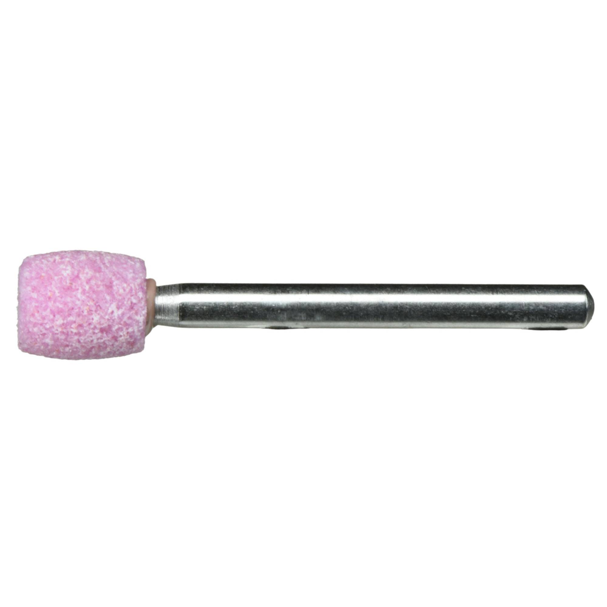 LUKAS-ERZETT A202900018302 Schleifstift D18 Sonderform für Stahl/Stahlguss 7x8mm Schaft 3mm | Edelkorund Korn 80 20St.