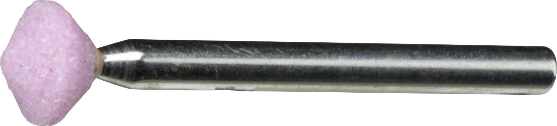 LUKAS-ERZETT A202900020302 Schleifstift D20 Sonderform für Stahl/Stahlguss 7x5mm Schaft 3mm | Edelkorund Korn 100 20St.