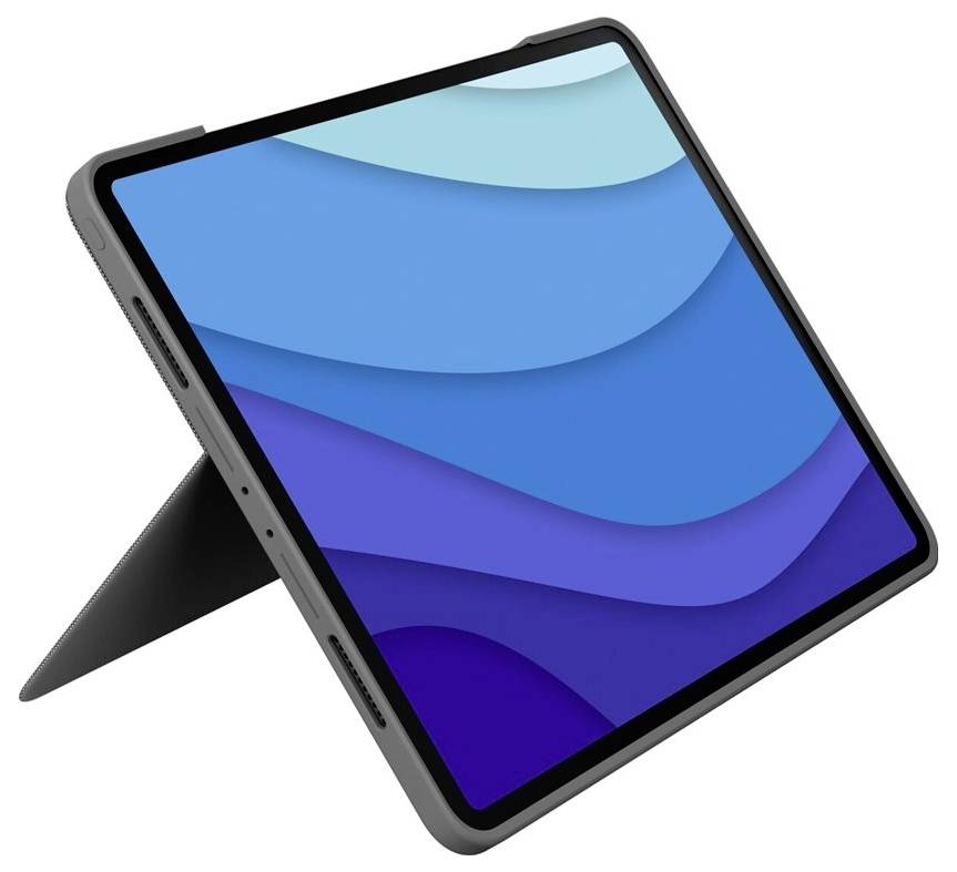 Logitech Combo Touch - Tastatur und Foli Tablet-Tastatur mit Hülle Passend für Marke (Tablet): Apple iPad Pro 11" (M4, 2024