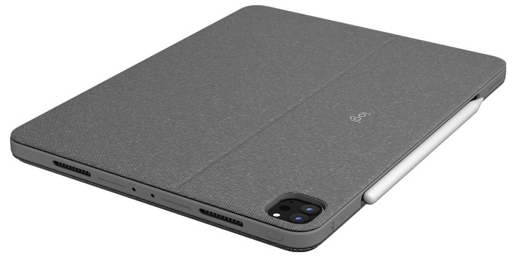 Logitech Combo Touch - Tastatur und Foli Tablet-Tastatur mit Hülle Passend für Marke (Tablet): Apple iPad Pro 11" (M4, 2024