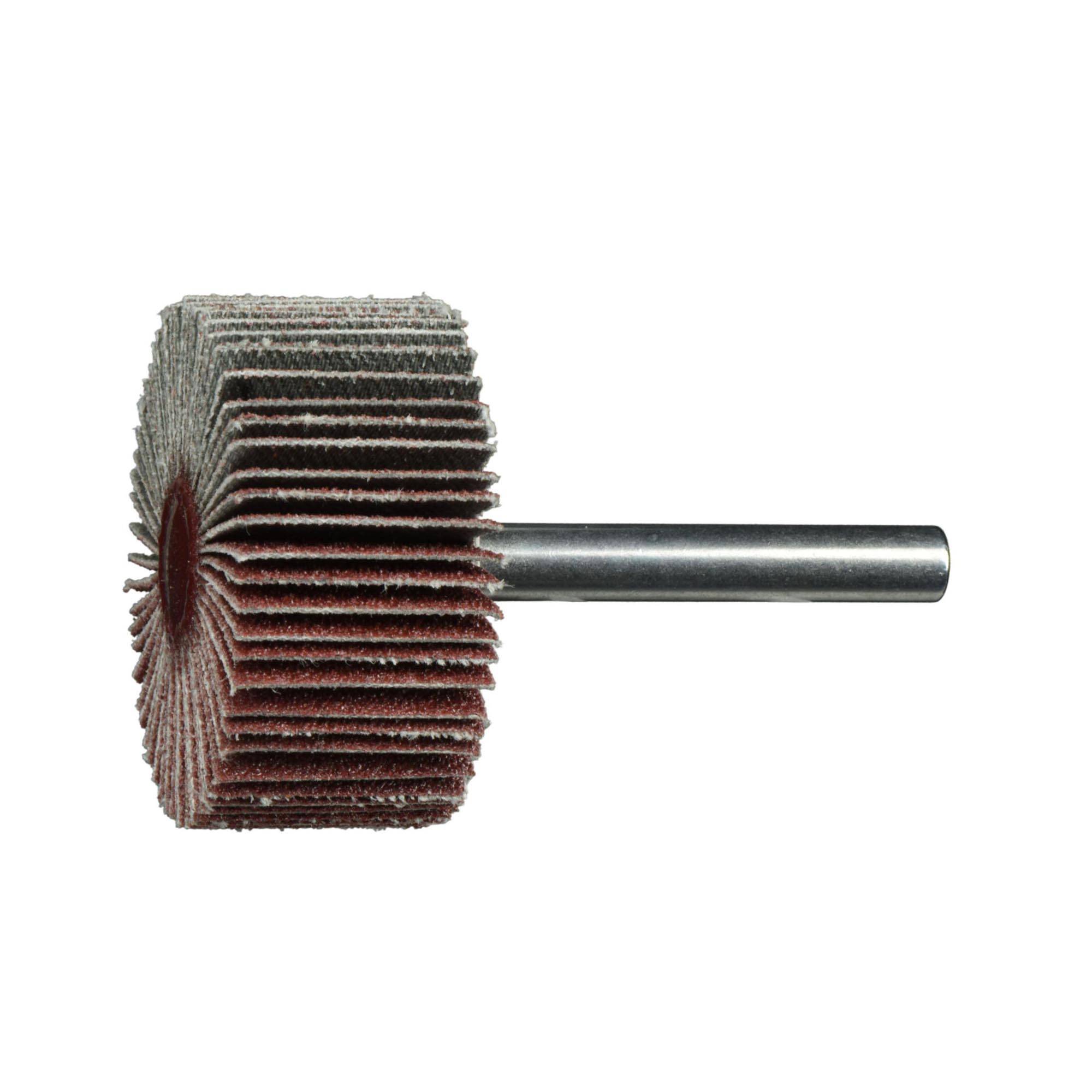 LUKAS-ERZETT A2200040206080 Fächerschleifer SFL universal 40x20mm Schaft 6mm Korund Korn 80 10St.