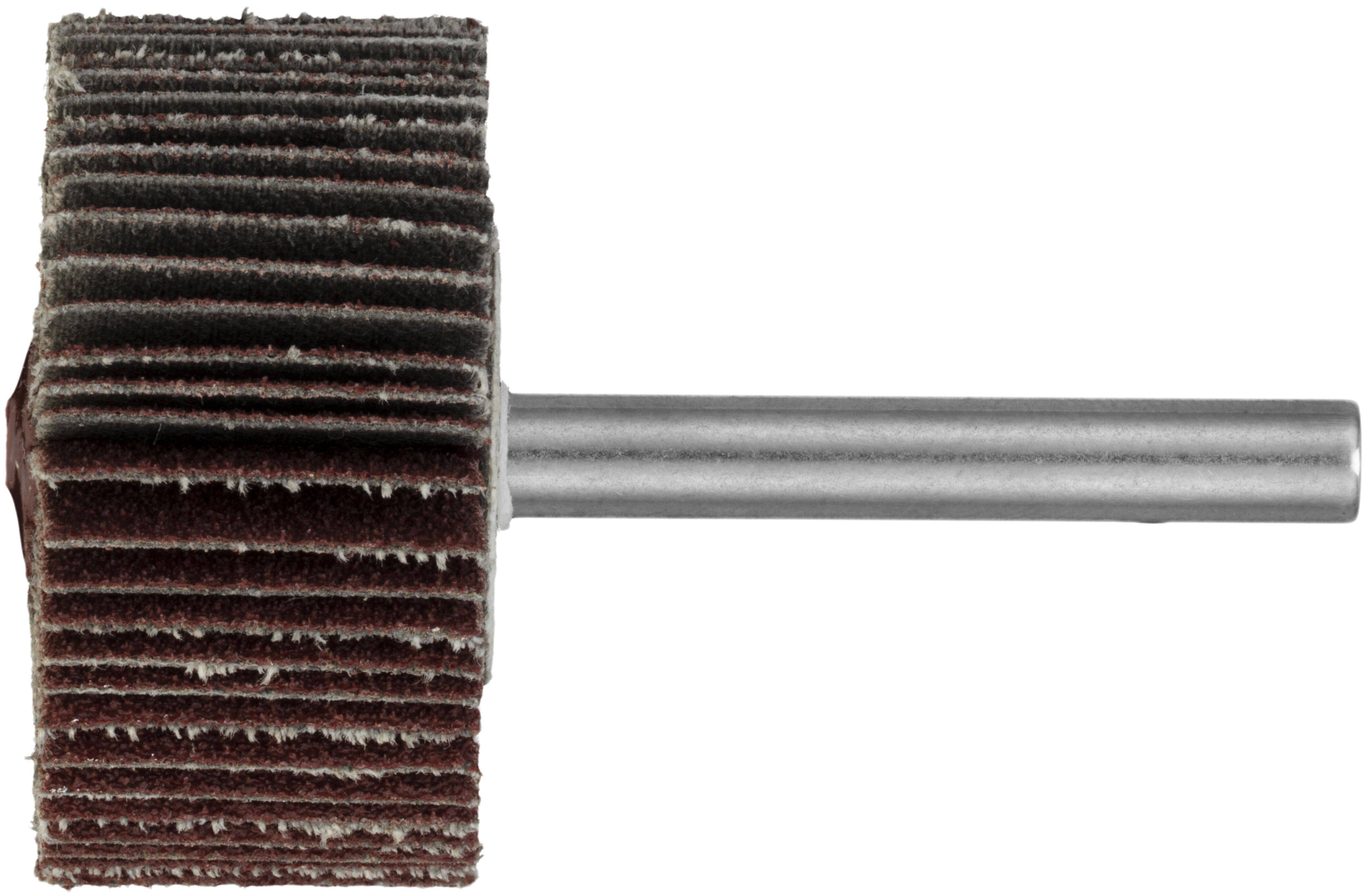 LUKAS-ERZETT A2200040206080 Fächerschleifer SFL universal 40x20mm Schaft 6mm Korund Korn 80 10St.