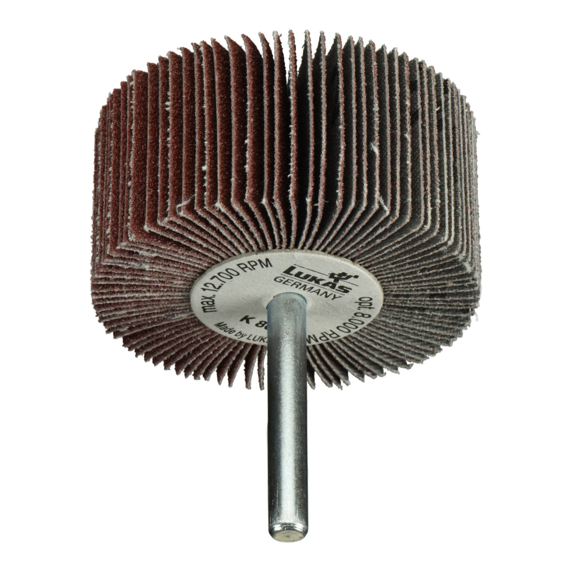 LUKAS-ERZETT A2200060306080 Fächerschleifer SFL universal 60x30mm Schaft 6mm Korund Korn 80 10St.