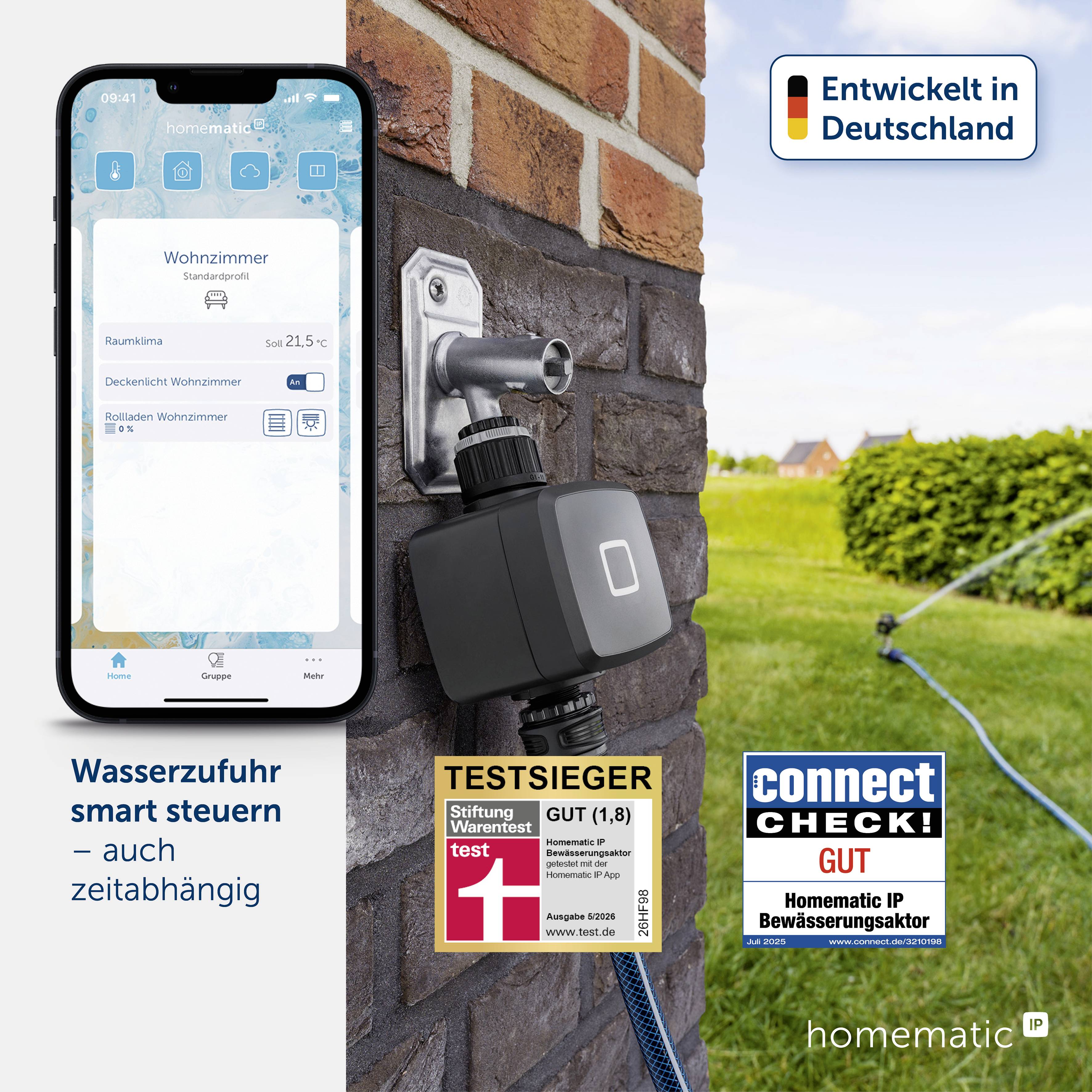 Homematic IP Funk Funk-Bewässerungssteuerung HmIP-WSM