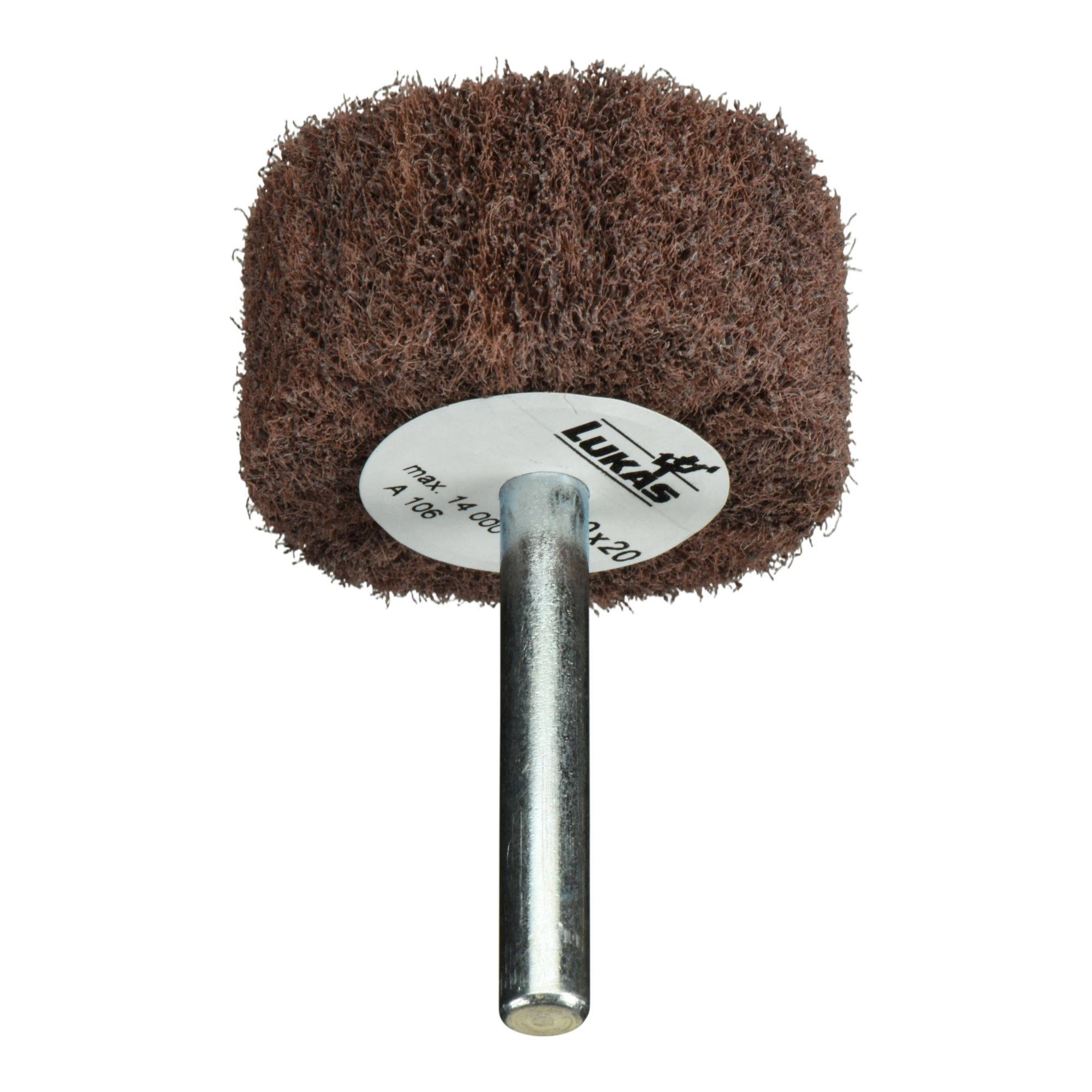 LUKAS-ERZETT A2203040206106 Fächerschleifer SFV universal 40x20mm Schaft 6mm Korund Korn 180 10St.