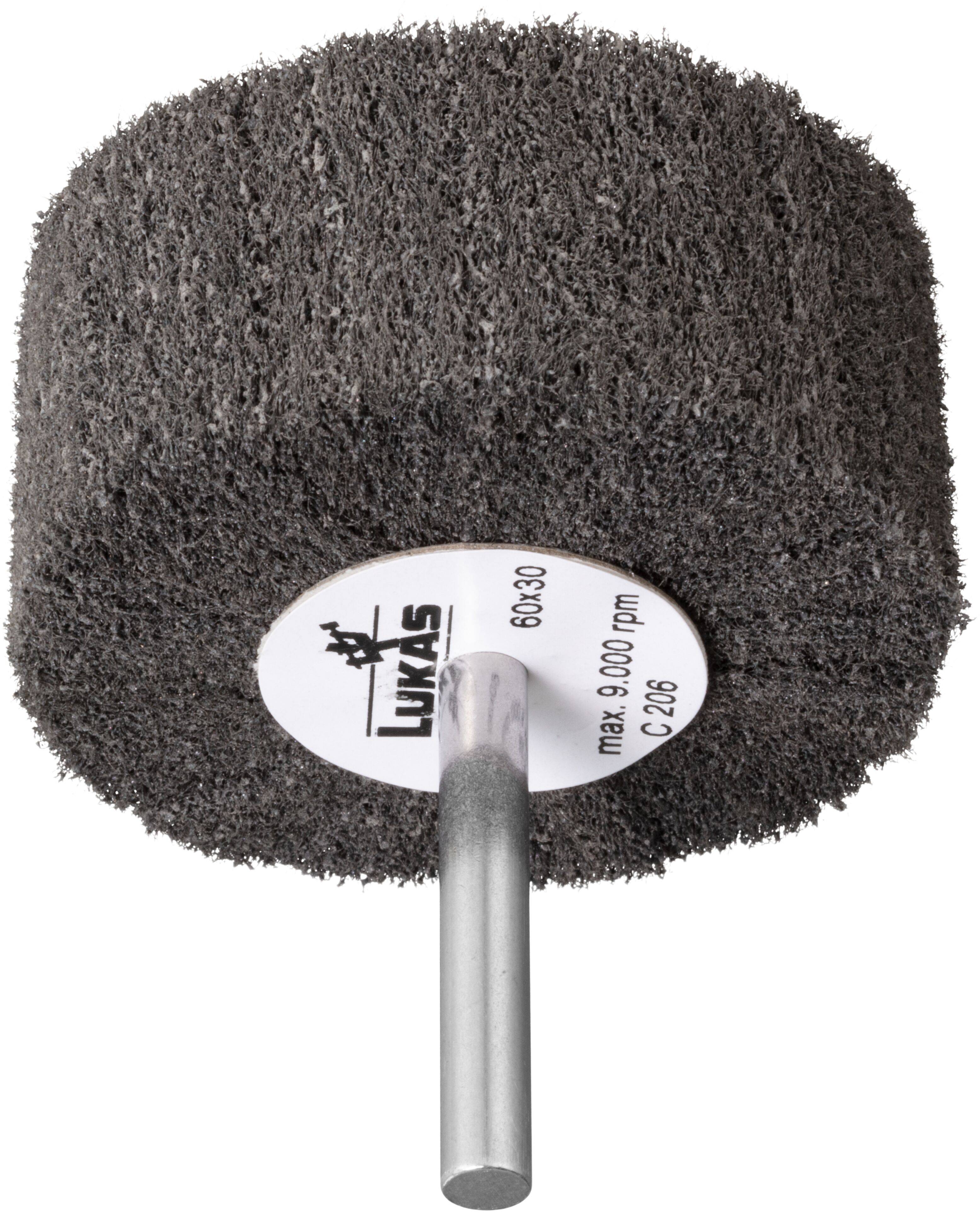 LUKAS-ERZETT A2203060306206 Fächerschleifer SFV für Edelstahl 60x30mm Schaft 6mm Siliciumcarbid Korn 180 10St.