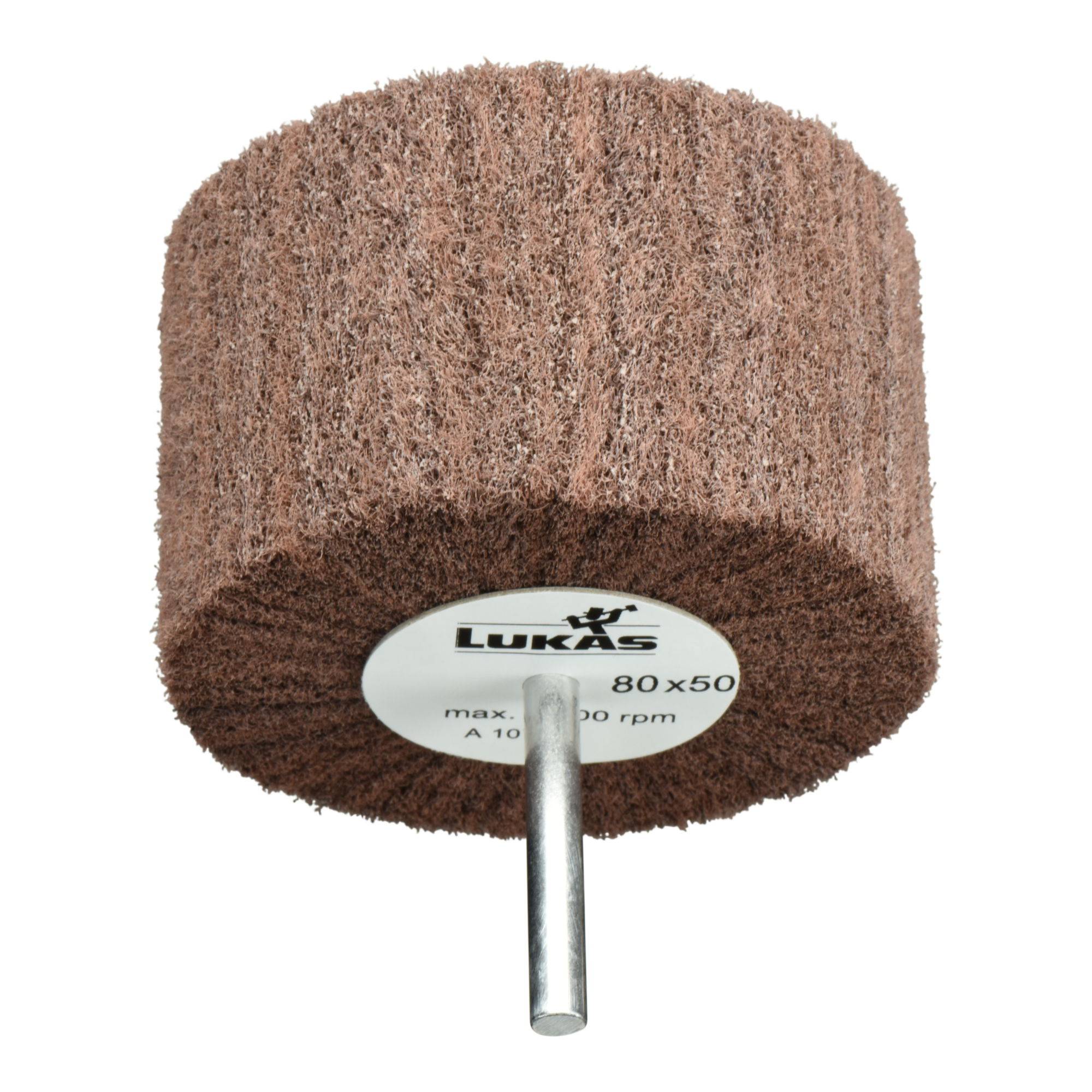 LUKAS-ERZETT A2203080506107 Fächerschleifer SFV universal 80x50mm Schaft 6mm Korund Korn 280 10St.