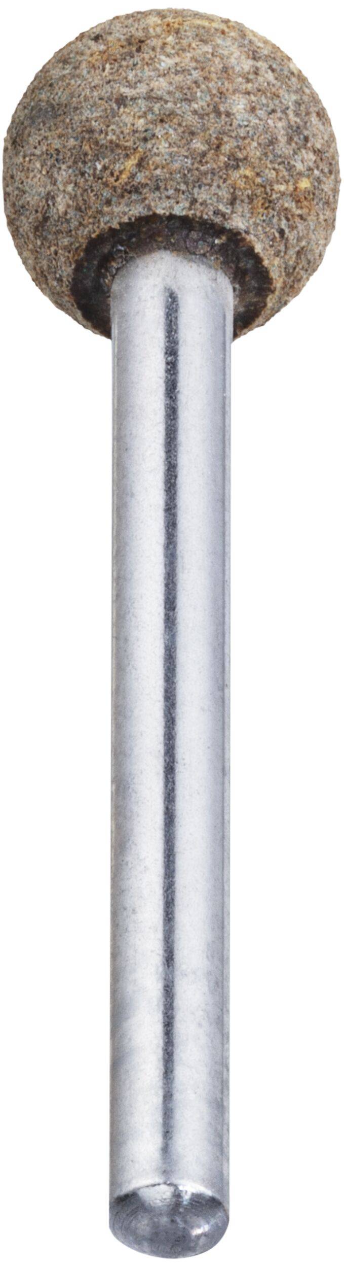 LUKAS-ERZETT A2625008083080 Polierstift P5KU Kugelsform 8x8mm Korn 80 | Schaft 3mm 20St.