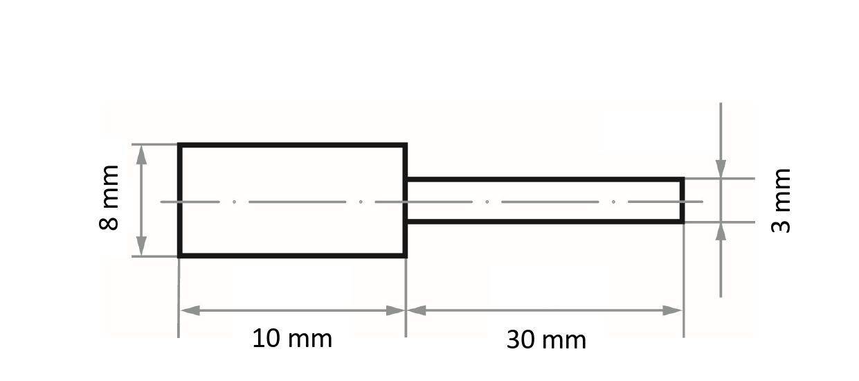 LUKAS-ERZETT A29300080103048 Polierstift 10St.