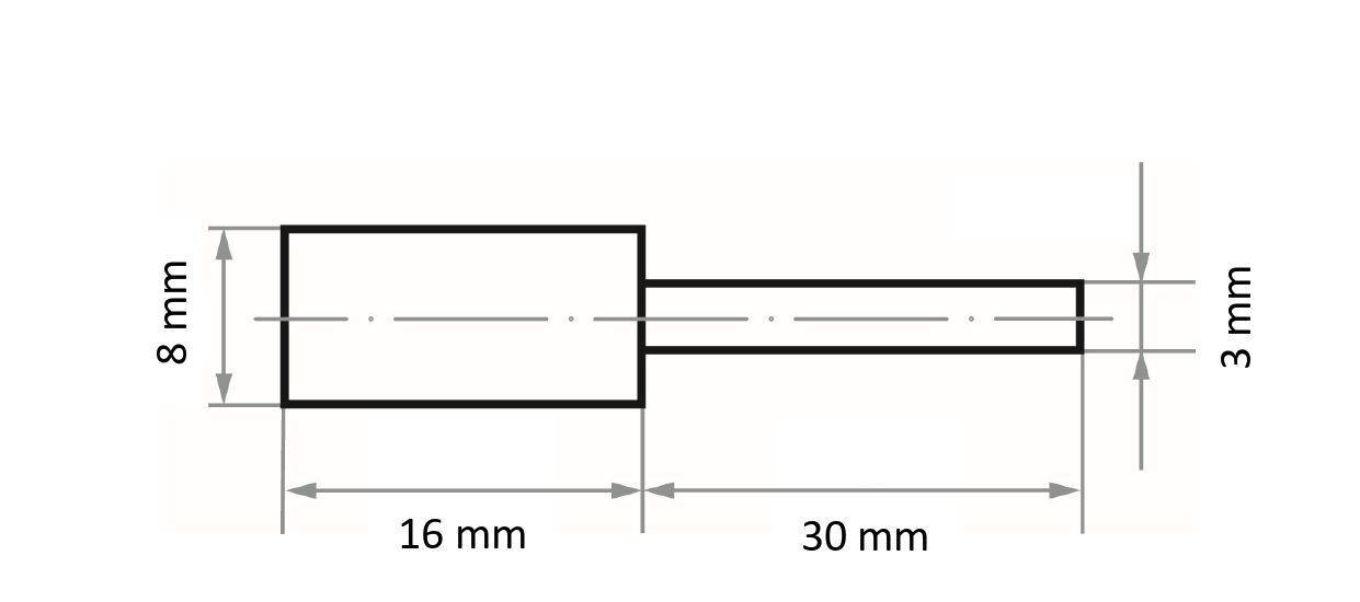 LUKAS-ERZETT A29300080163068 Polierstift 10St.
