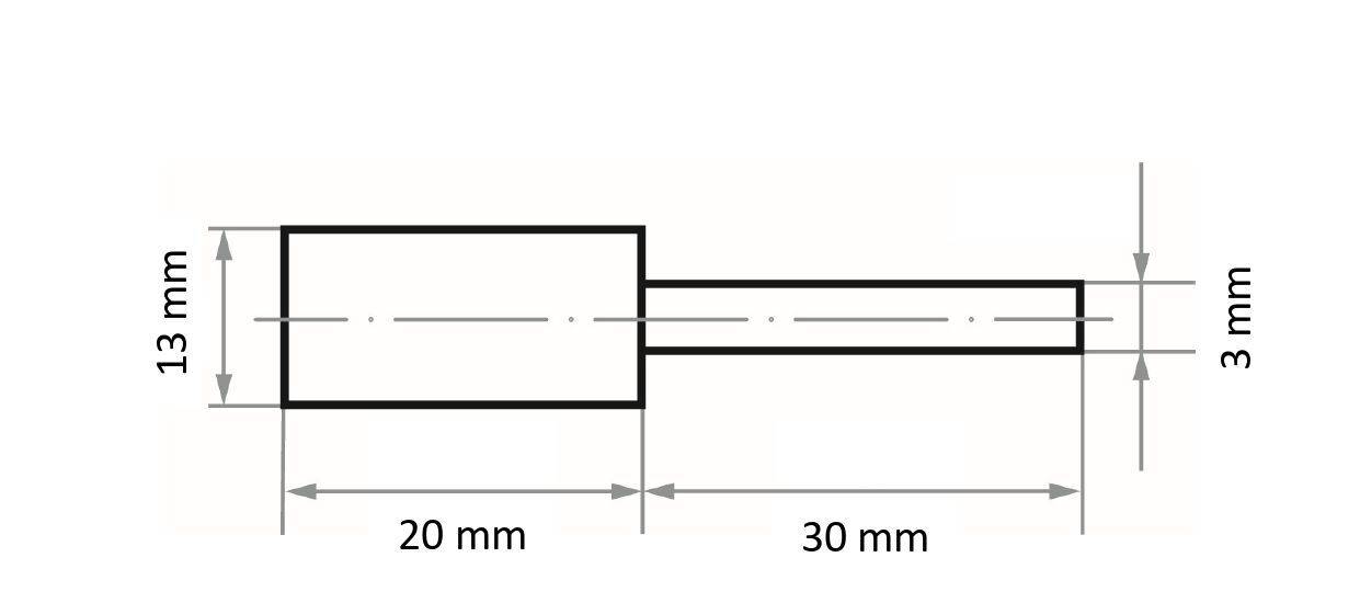 LUKAS-ERZETT A29300130203B59 Polierstift 10St.
