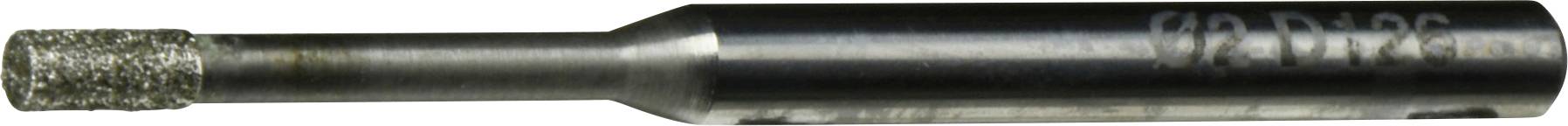 LUKAS-ERZETT A34013052126 Diamantschleifstift DS Zylinderform 2x5mm Schaft 3mm 1St.