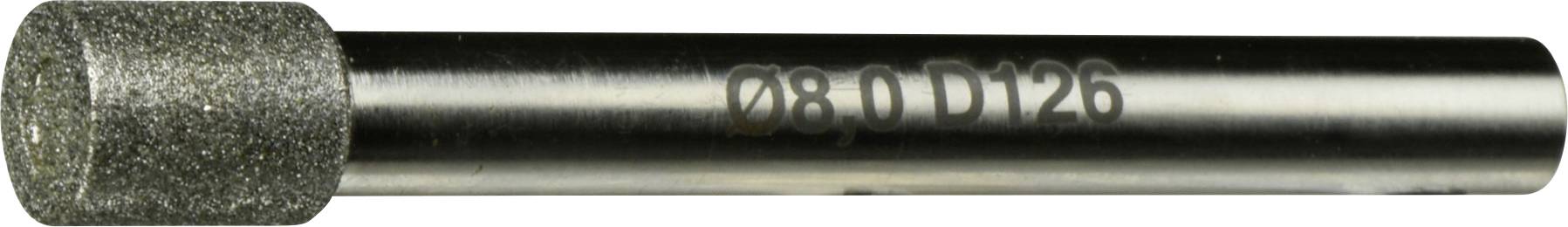LUKAS-ERZETT A34013058126 Diamantschleifstift DS Zylinderform 8x10mm Schaft 6mm 1St.