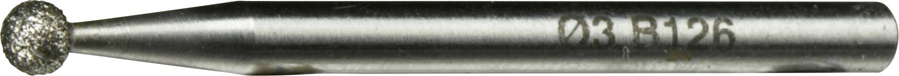 Ein zylindrischer Metalltool mit einem abgerundeten Schleifende, mit der Beschriftung '023R16', wahrscheinlich verwendet für Präzisionsschleif- oder Bearbeitungsaufgaben.