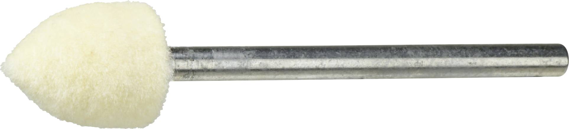 LUKAS-ERZETT A3701010123 Polierstift P3SP Spitzbogenform 10x12mm Schaft 3mm Filz für Polierpaste 20St.