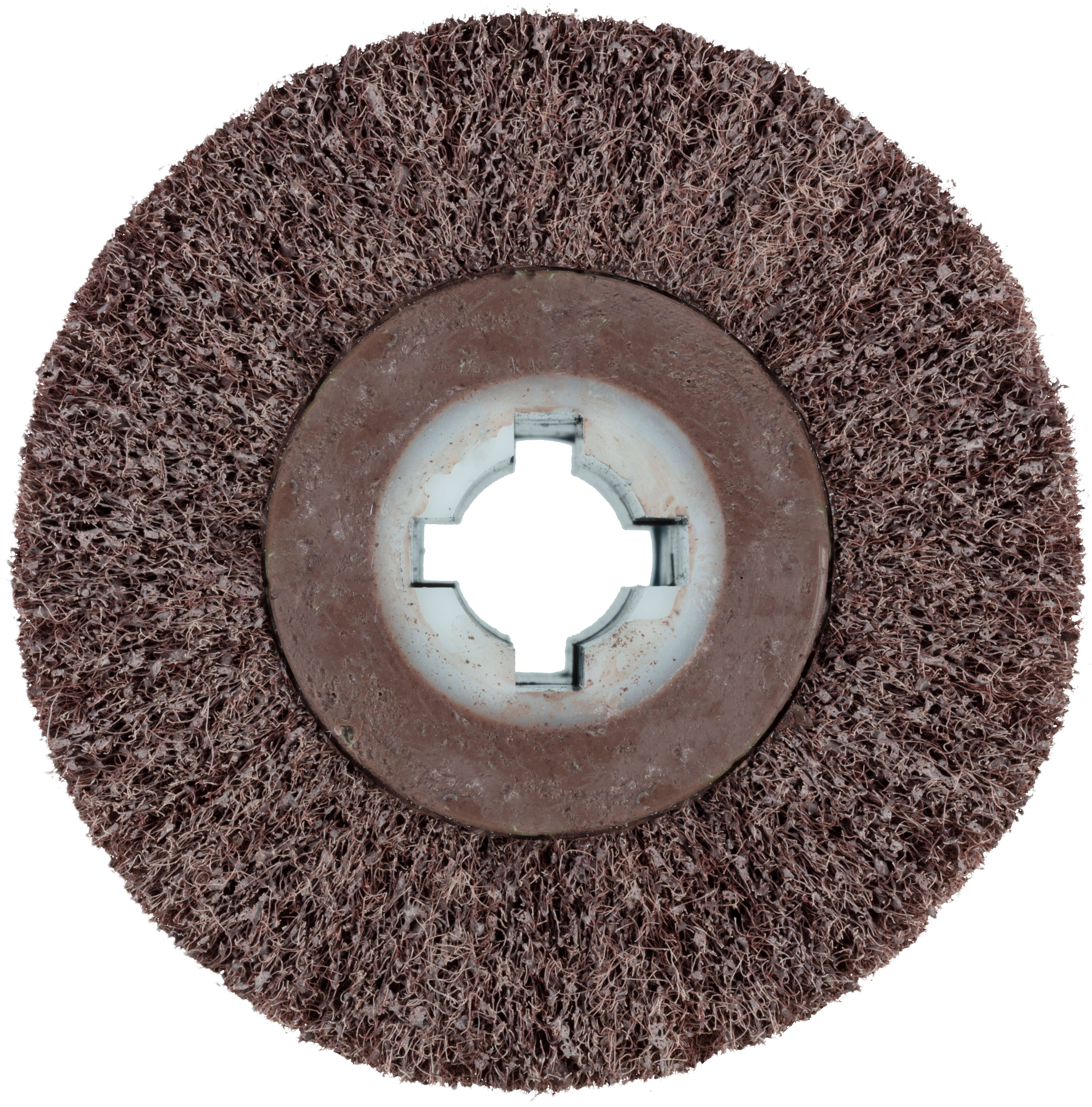 LUKAS-ERZETT A22861001000104 Schleifvlies-Lamellenwalze LWV universal 100x100mm mit Bohrung 19mm | Korund Korn 100 1St.